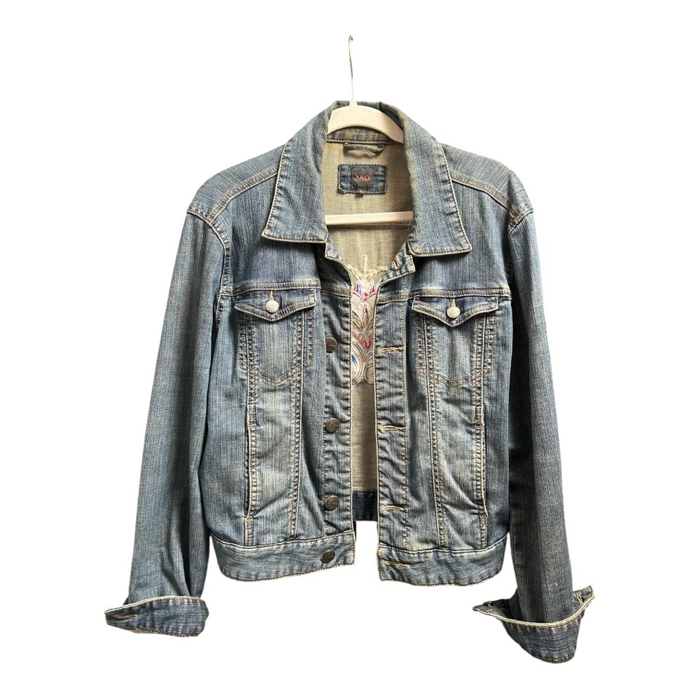 Jag Jeans Women’s Custom Embroidered Denim Jacket